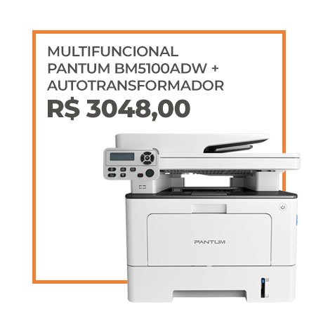 Multifuncional Pantum BM5100ADW + Autotransformador