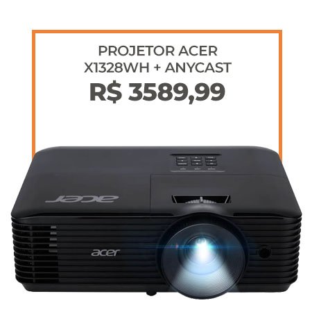PROJETOR  ACER X1328WH + Anycast
