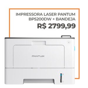 Impressora Laser Pantum BP5200DW + Bandeja